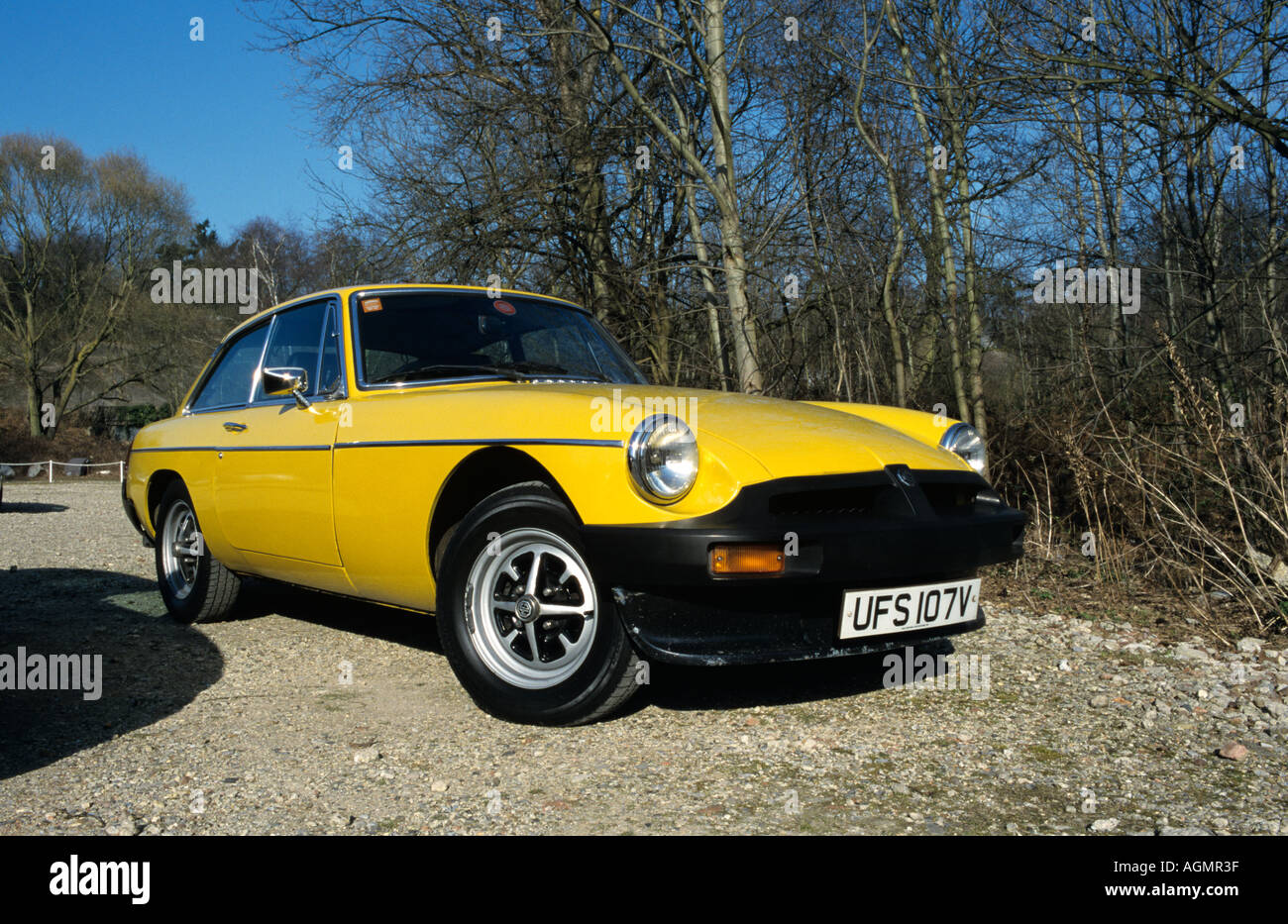 MG BGT Gummischutz eingeführt 1974 Stockfoto