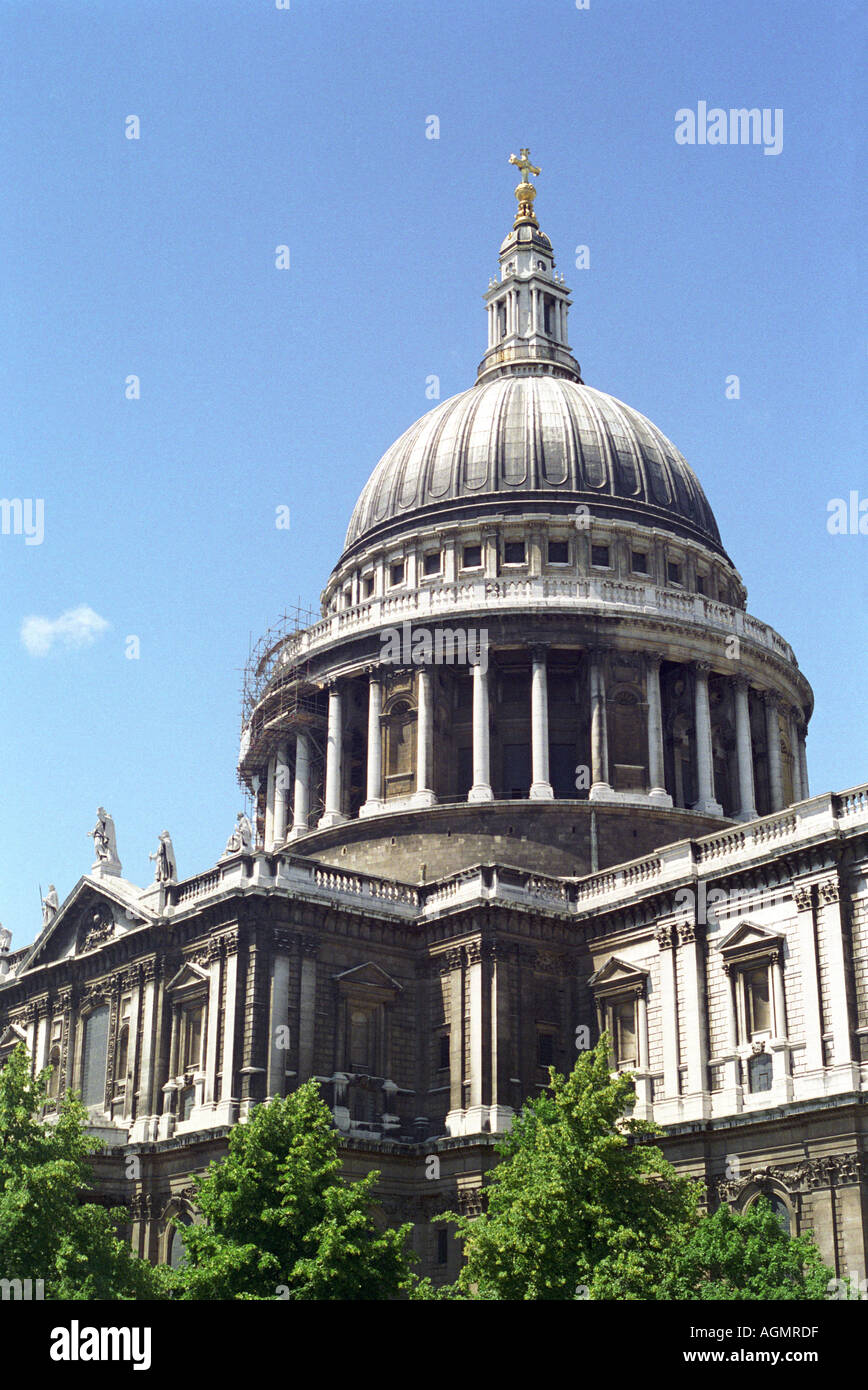 Saint Paul s Cathedral in der City of London Stockfoto