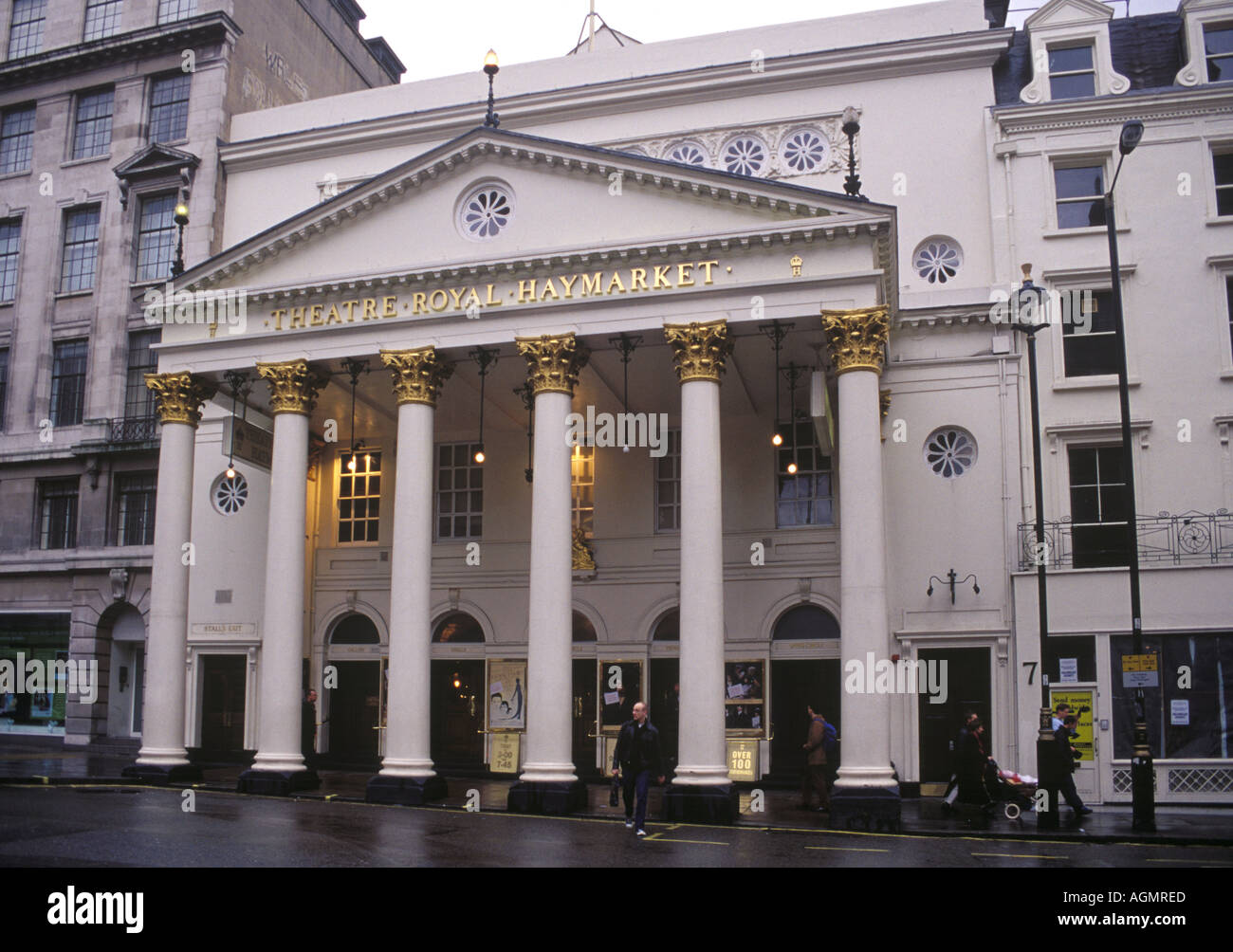 Das Theatre Royal in London Stockfoto