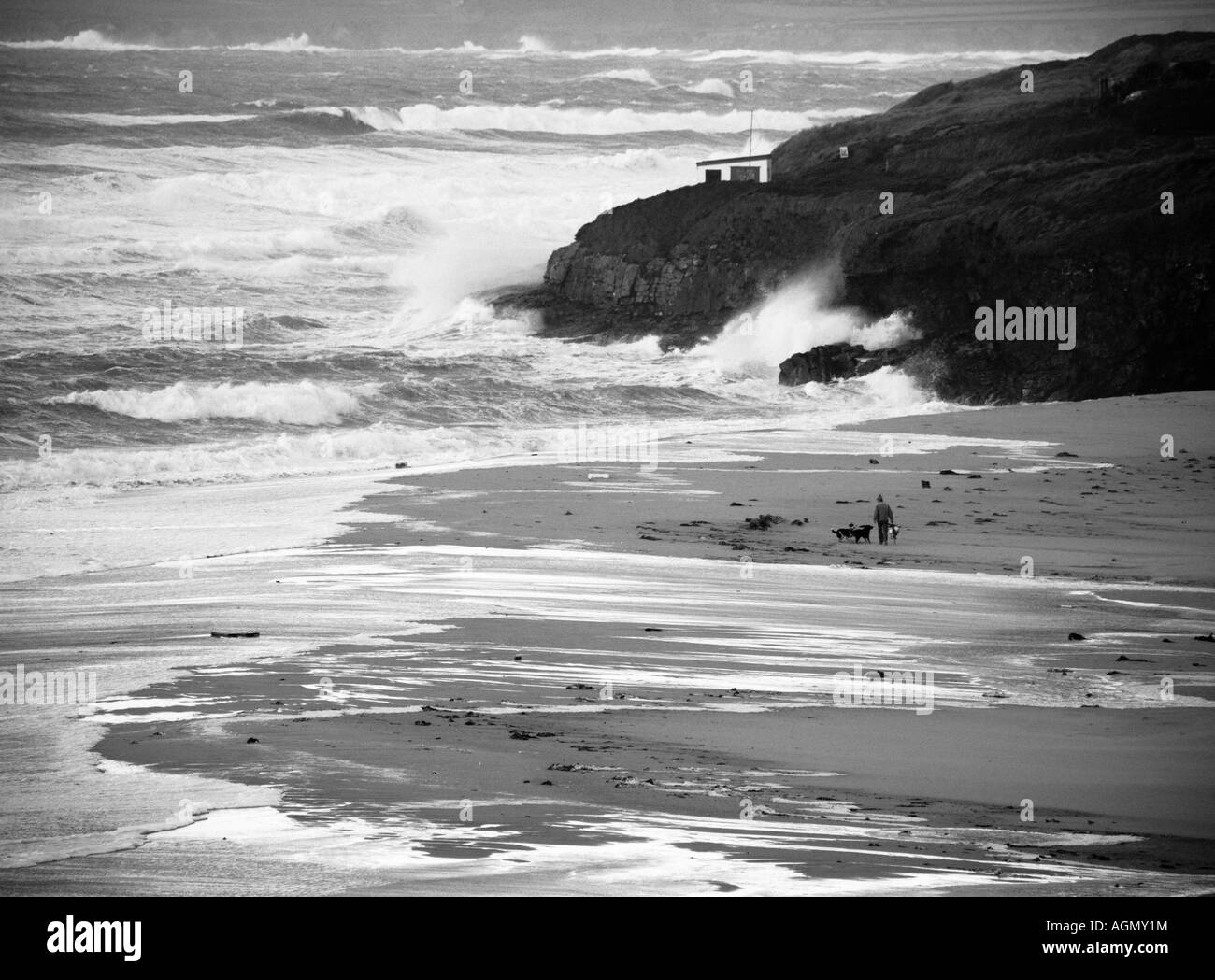 Seegang, Hayle Stockfoto