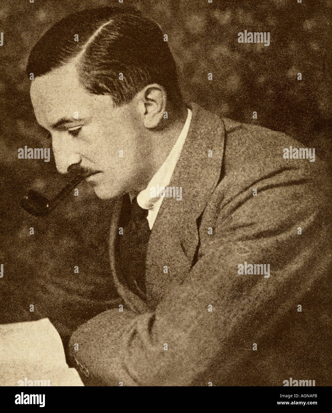 Herman Cyrill Cyrill McNeile McNeile, aka, H. C. McNeile oder das Pseudonym Sapper, 1888 - 1937. Britische Schriftstellerin und Soldat. Stockfoto