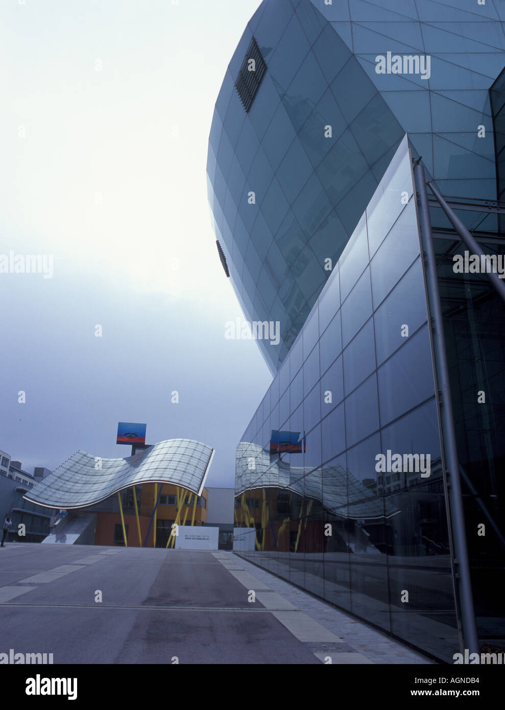 Raum für kulturelle Aktivitäten Kulturbezirk St. Pölten, Österreich Stockfoto