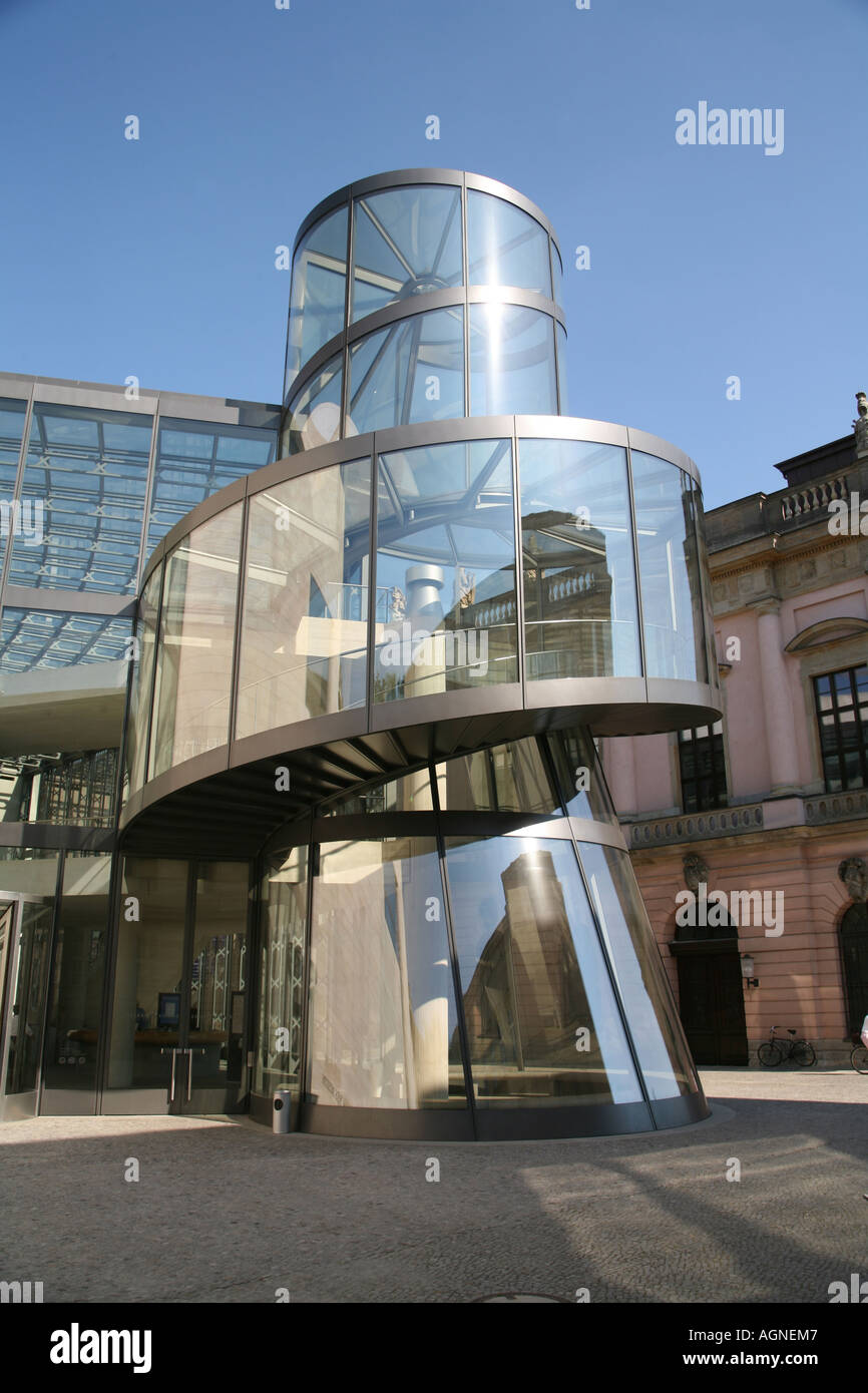 Neubau von Pei des DHM, Deutsches Historisches Museum, Berlin Stockfoto