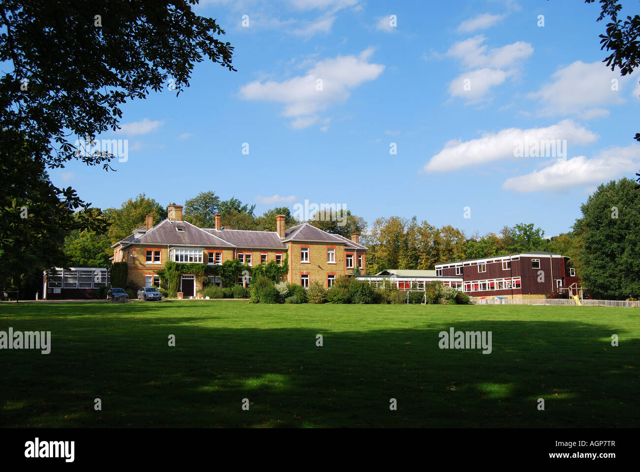 Hurst Lodge Privatinternat für Mädchen, Ascot, Berkshire, England, Vereinigtes Königreich Stockfoto