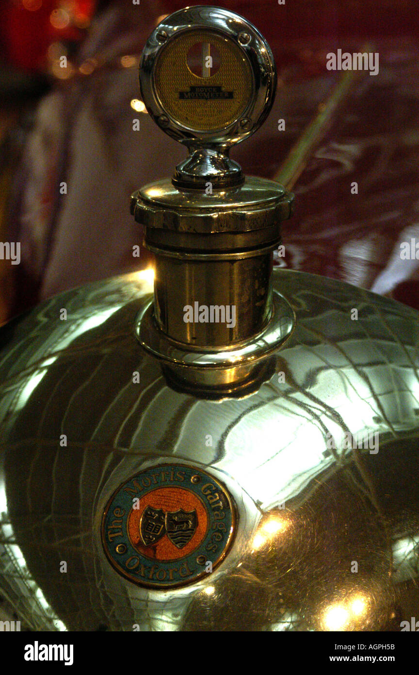 Ursprünglichen Morris Garages Abzeichen oder Logo gewordenen MG Stockfoto