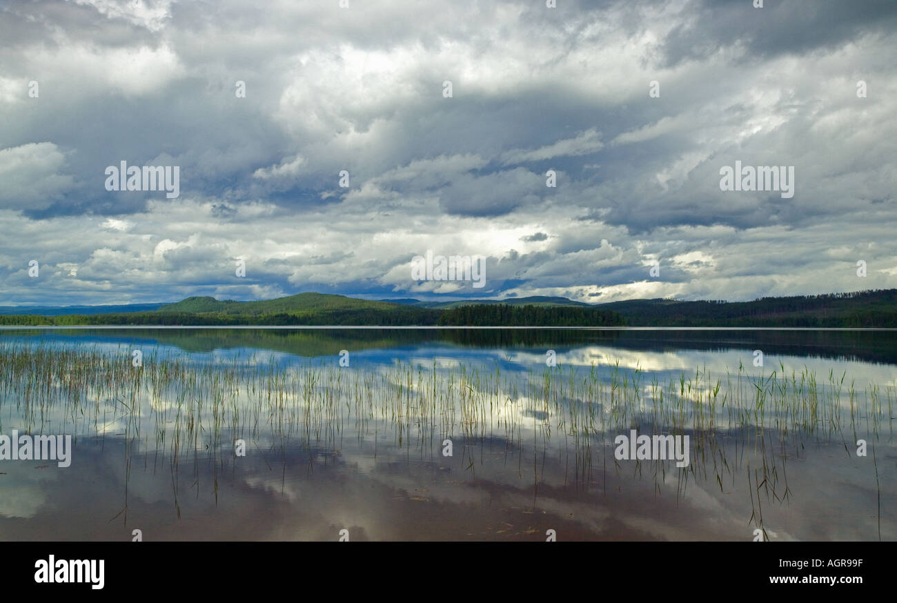Flaten See in der Nähe von Torsby in Värmland Grafschaft Schweden Stockfoto