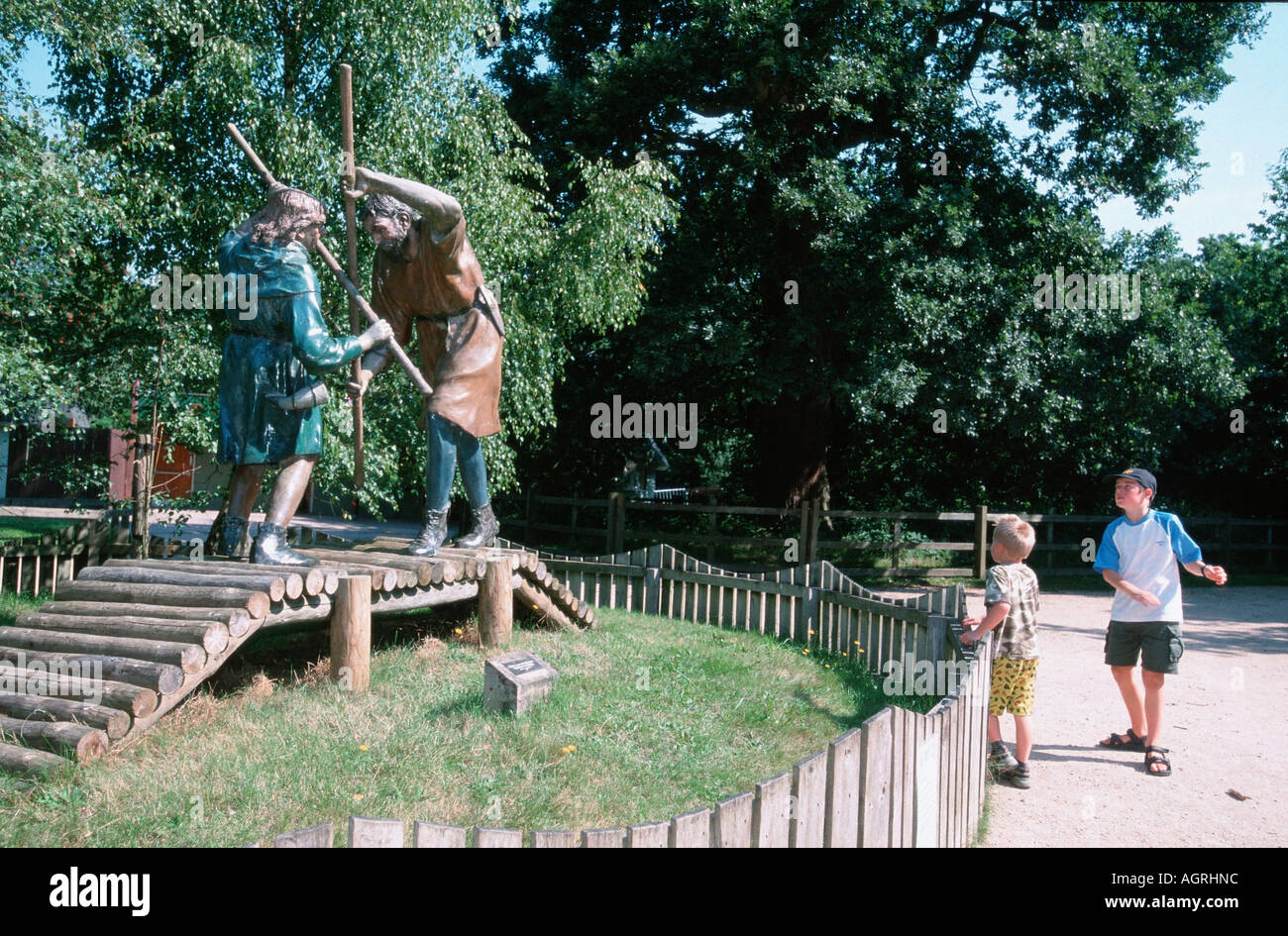 Sherwood Forest Visitor Center Stockfoto