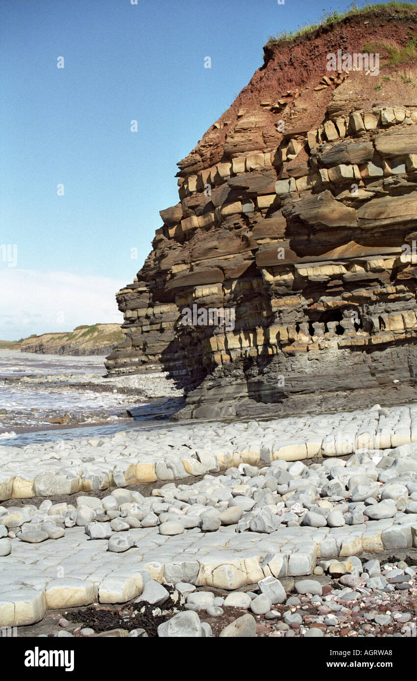 Cliff Quantoxhead Somerset East Stockfoto