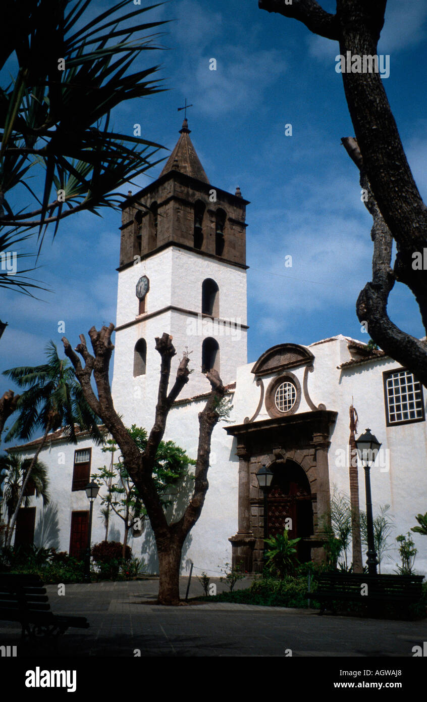 Kirche San Marco / Icod de Los Vinos Stockfoto