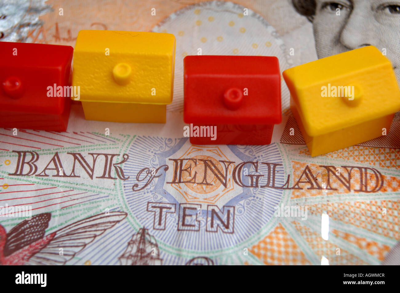 Bild von Jim Wileman 26 09 2007 generischen Bank of England Zinssatz Bild Stockfoto