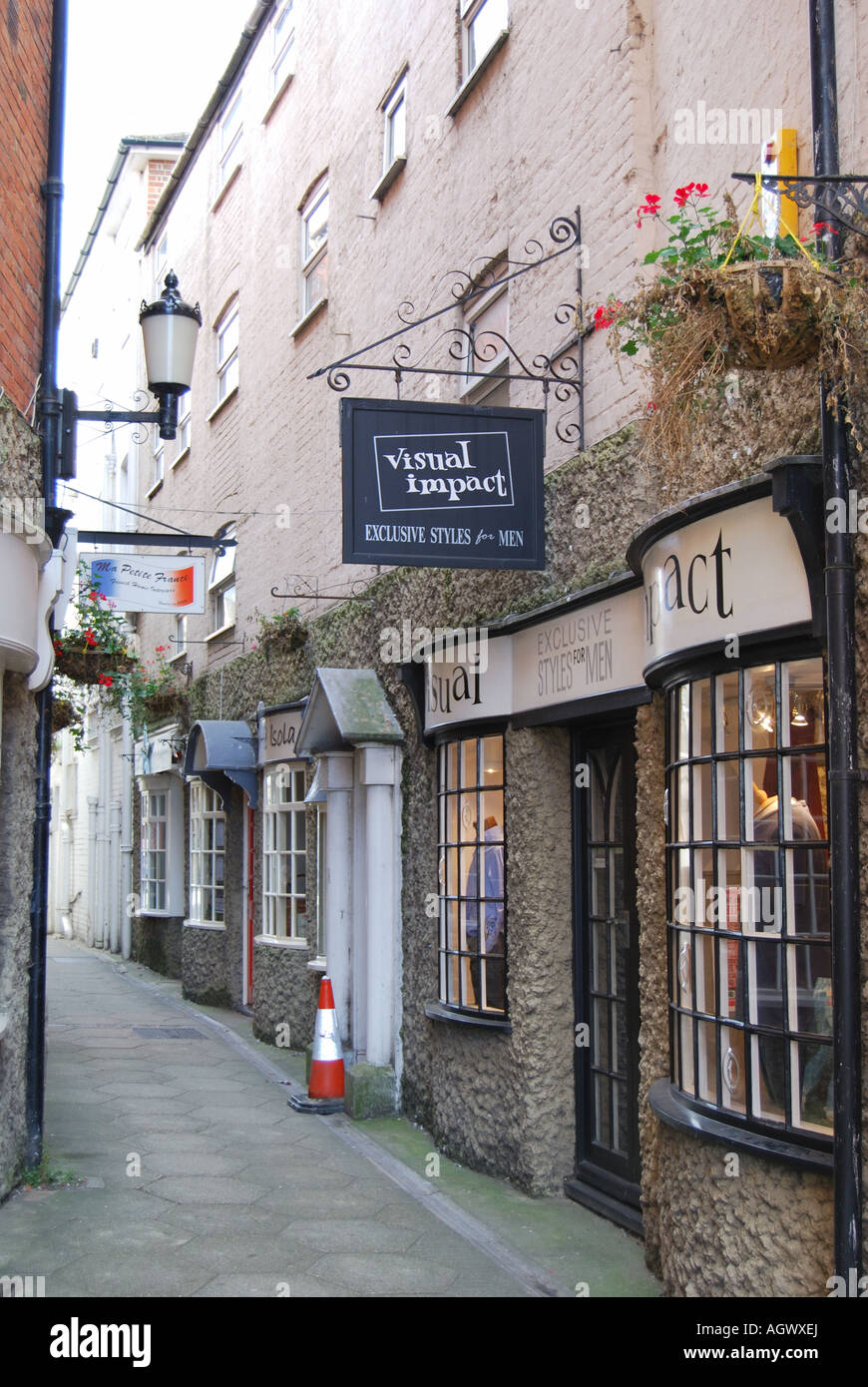 Watchbell Lane, Newport, Isle Of Wight, England, Vereinigtes Königreich Stockfoto