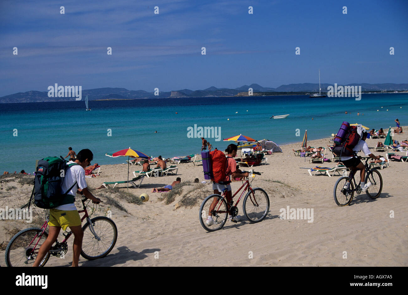 Insel Formentera Balearen Stockfoto