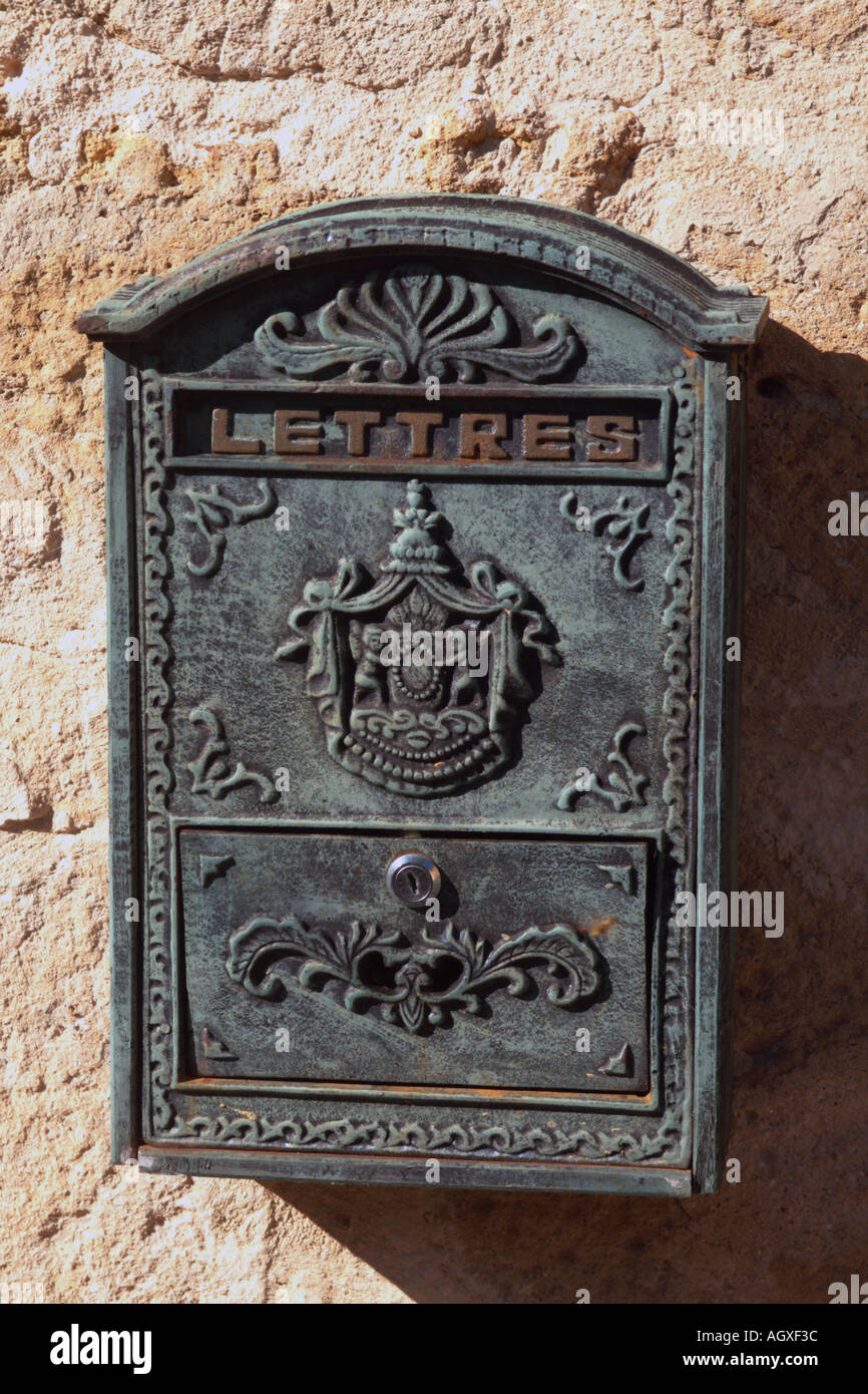 Französisch-Briefkasten Stockfoto