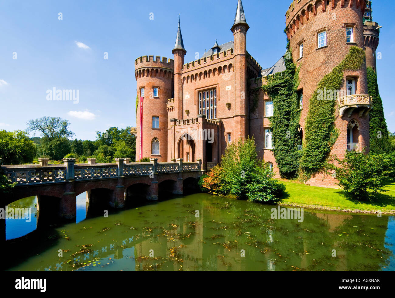 Schloss Moyland Bedburg-Hau-Deutschland Stockfoto