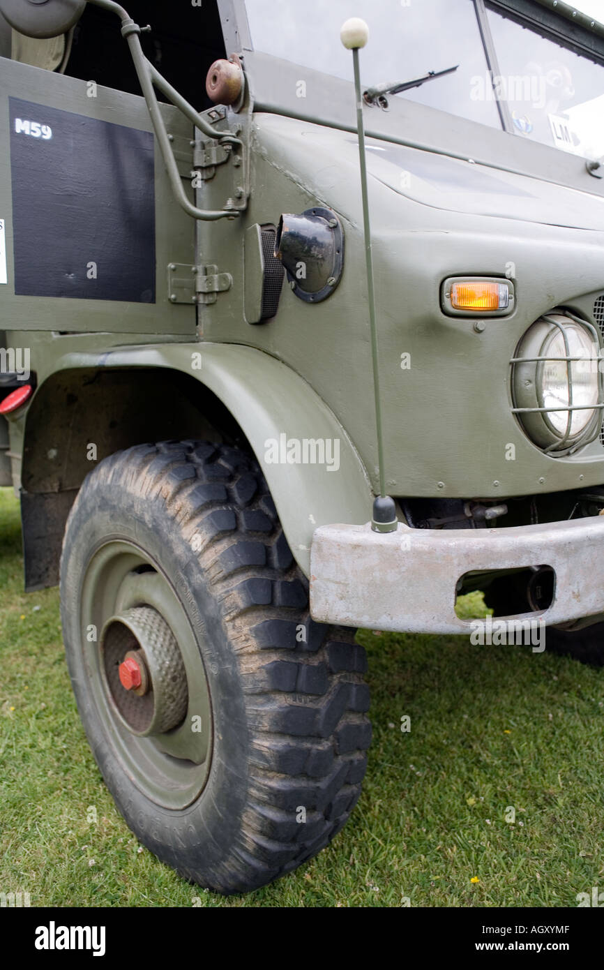 Belgische Armee militärische Krankenwagen Stockfoto