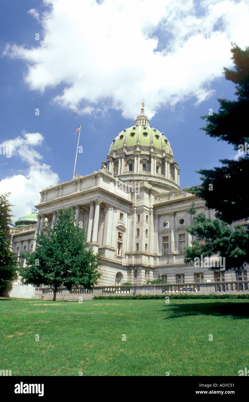Harrisburg Pennsylvania State Capitol Building Stockfoto