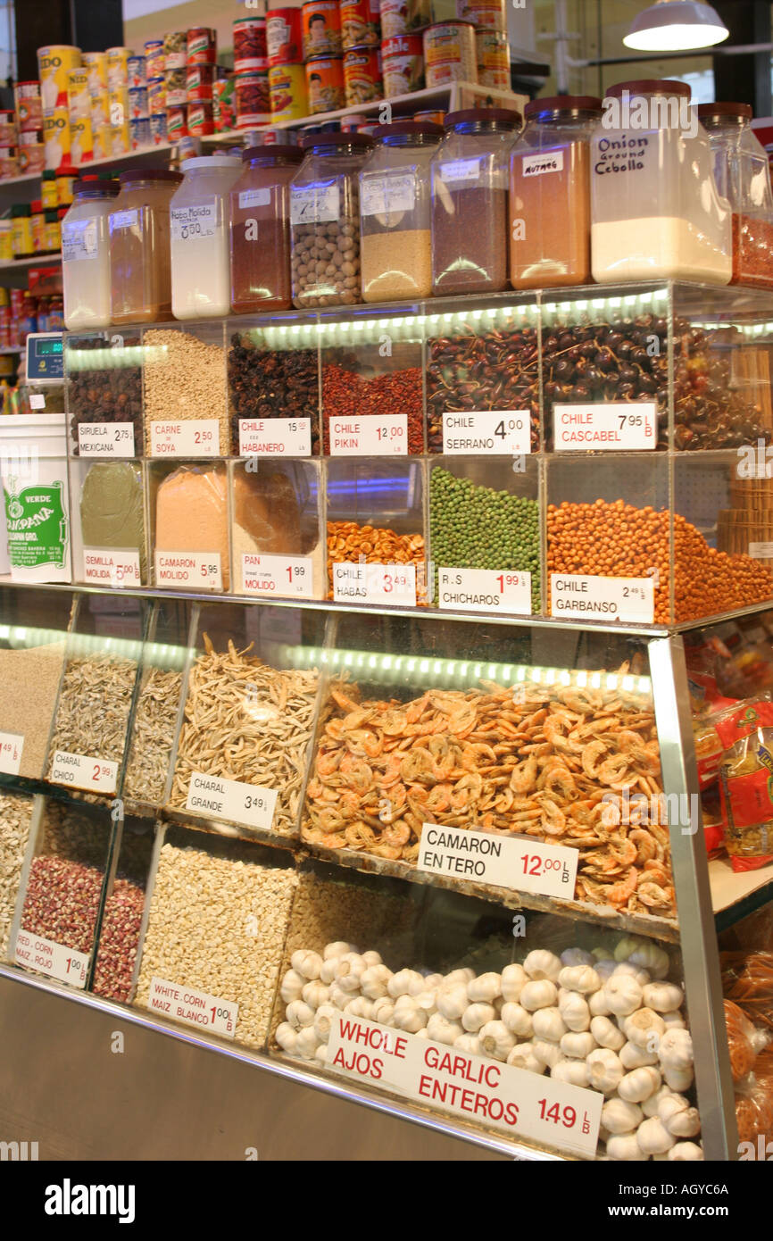 Grand Central Market Broadway Los Angeles Stockfoto