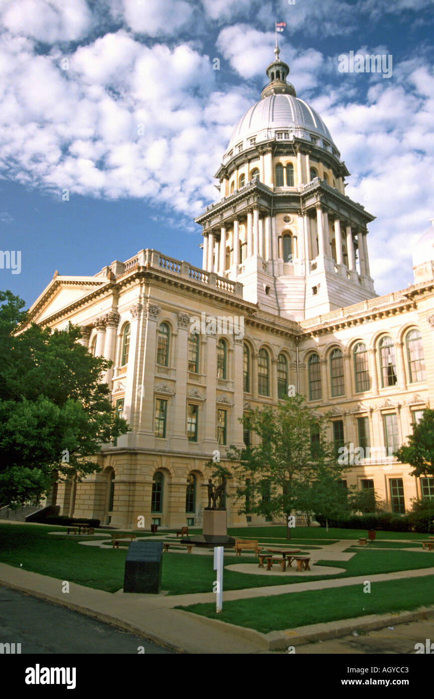 Springfield Illinois State Capitol Building Stockfoto
