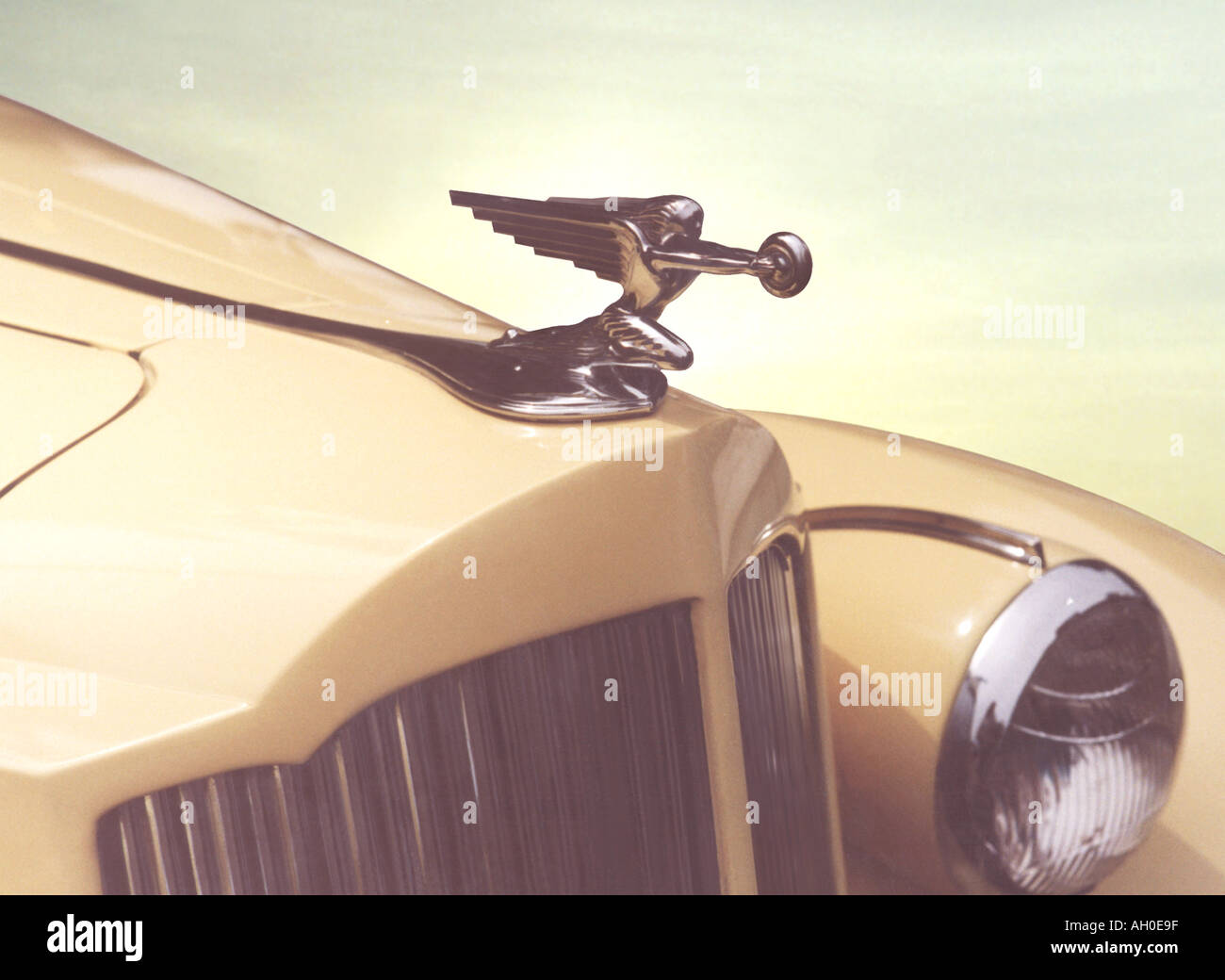 1932-Packard Kühlerfigur Stockfoto