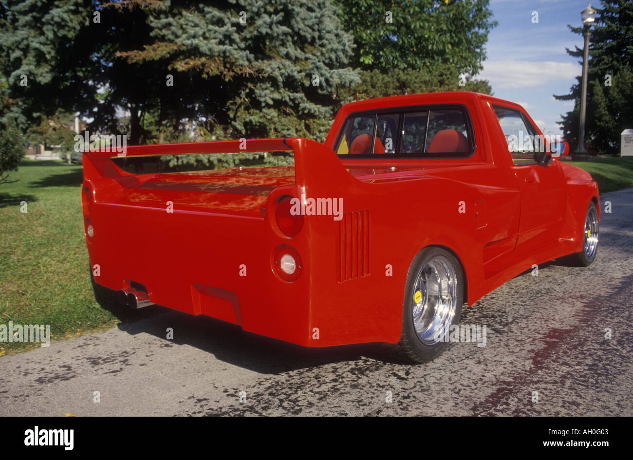 Benutzerdefinierte 1981 Volkswagen Pickup-Truck Stockfoto