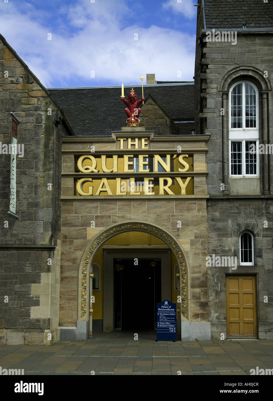 Die Queens Gallery, Holyrood, Edinburgh, Schottland, UK, Europa Stockfoto