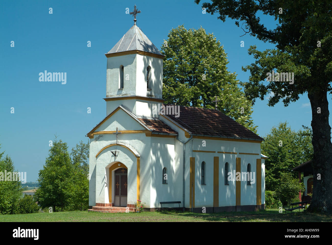 Orthodoxe Kirche, Slatina, Bosnien-Herzegowina. Stockfoto