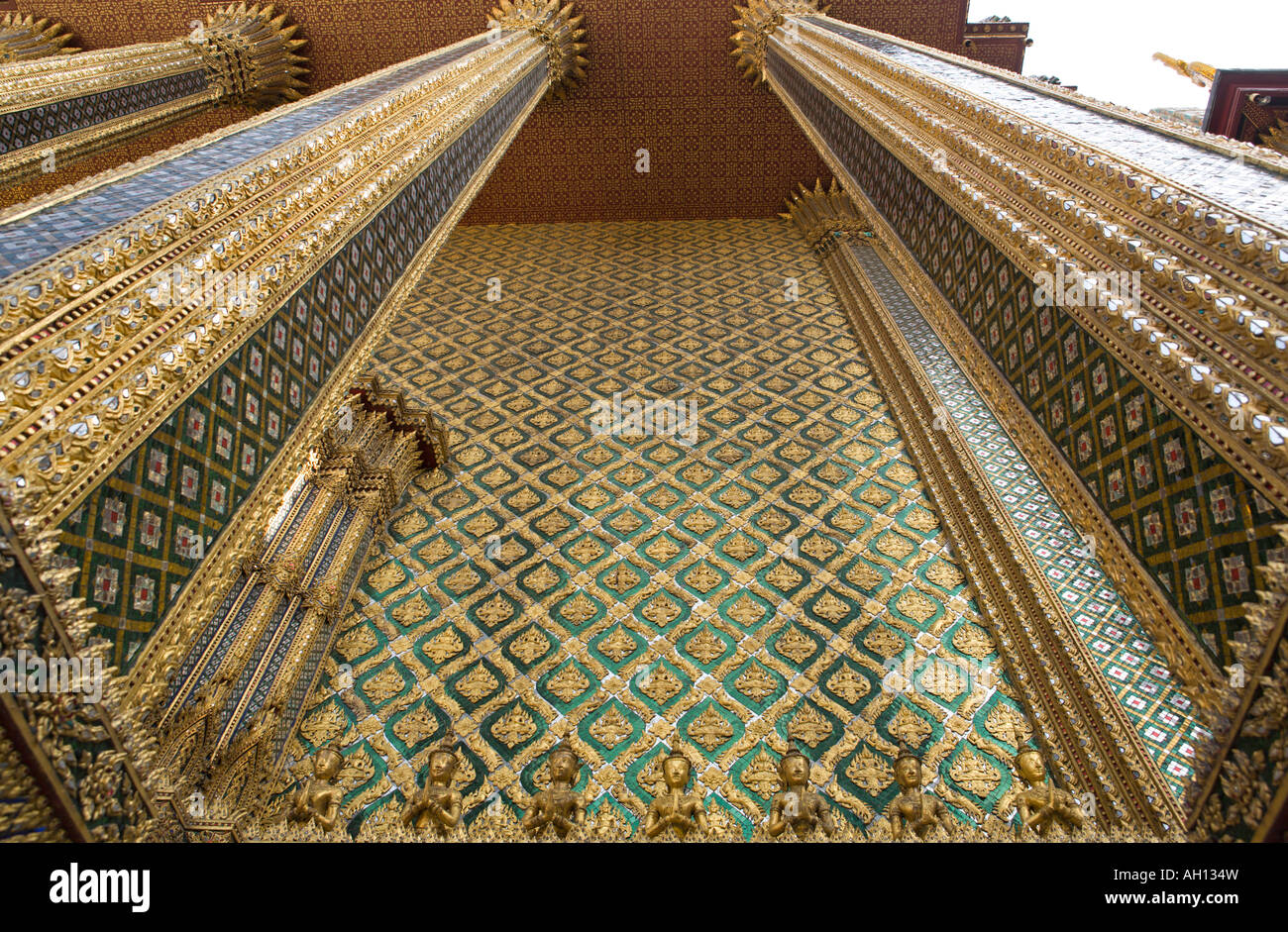 Prasat Phra Debidorn, Grand Palace, Thailand Stockfoto