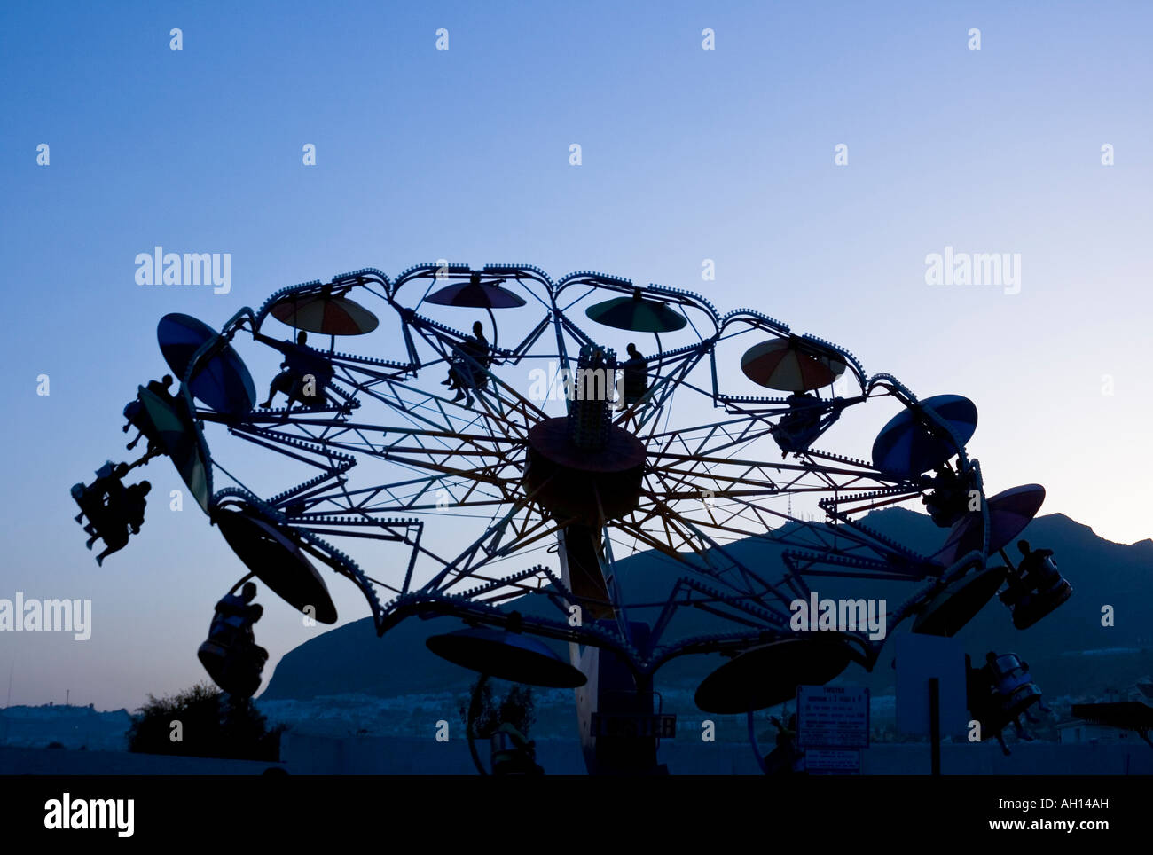 Messegelände fahren Arroyo De La Miel Costa Del Sol Malaga Spanien Stockfoto