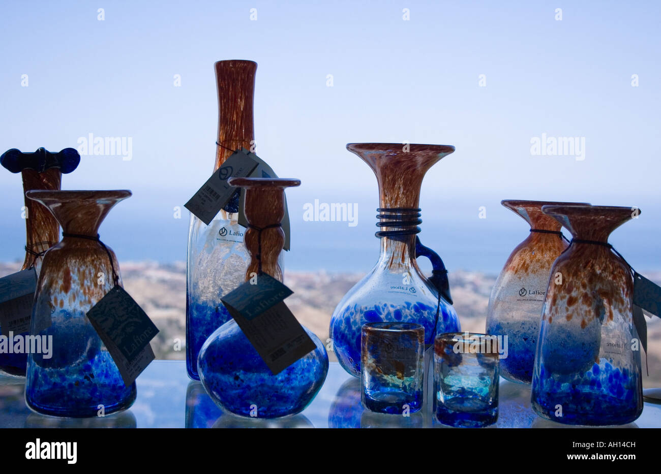 Mallorquinische Glas auf Verkauf im shop Stockfotografie - Alamy