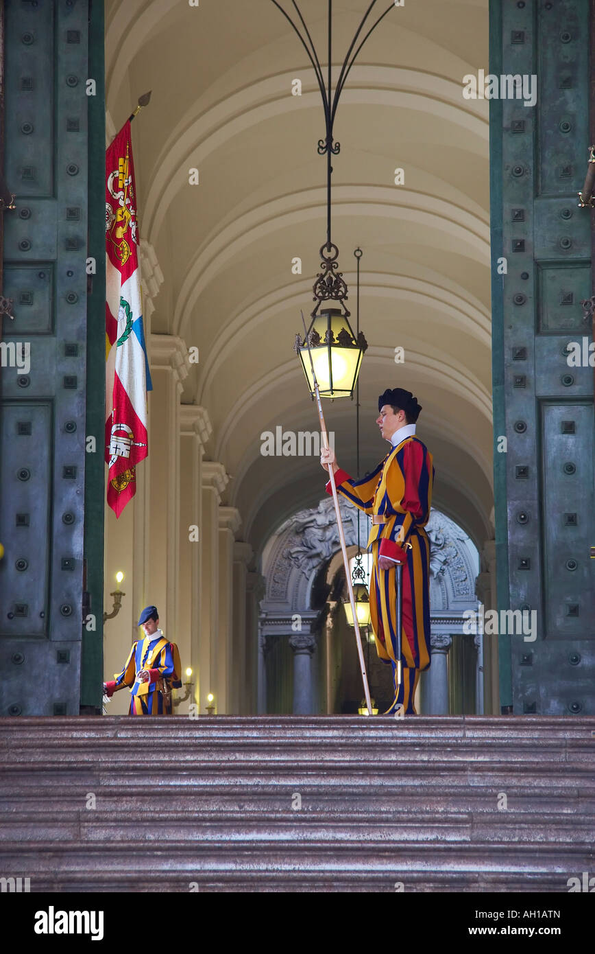 Rom Italien Basilika Sankt Peter römischen Kurie Helvetier Schweizer Garde Stockfoto