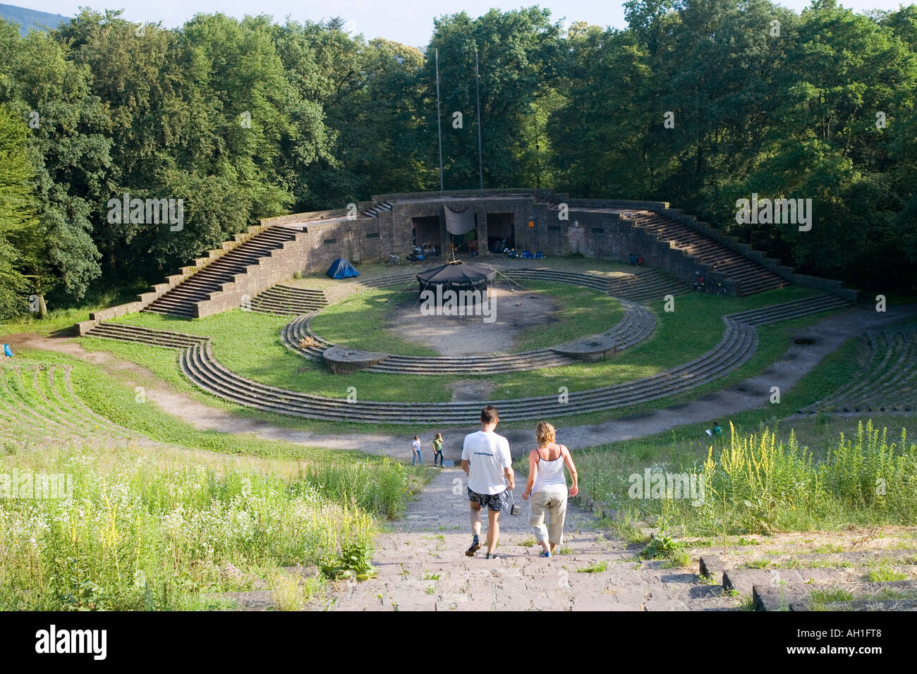 Thingstatte Amphitheater Heidelberg Deutschland Europa Stockfoto