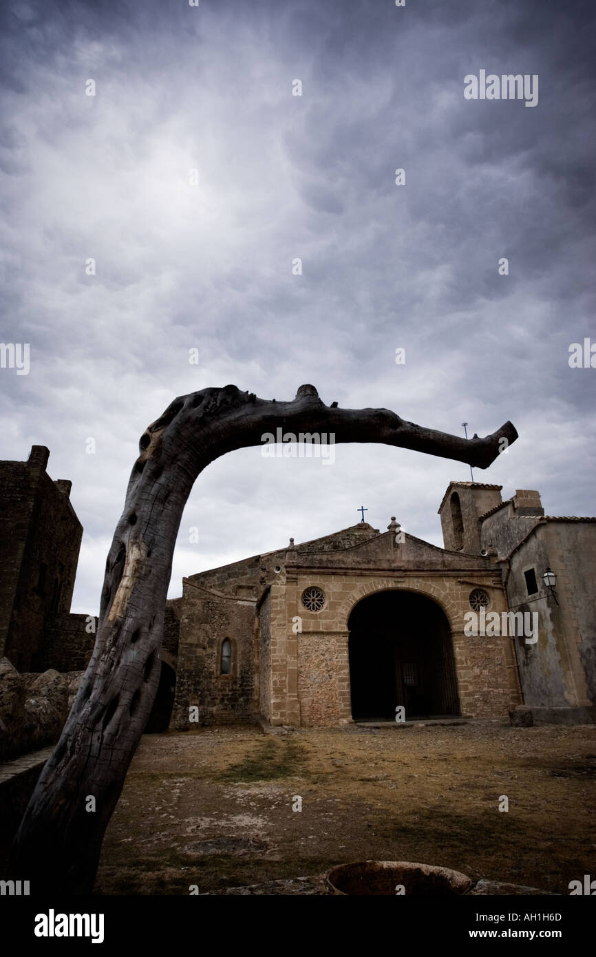 Die Ermita de Nostra Senyora del Puig Pollença Pollenca Mallorca Spanien Stockfoto