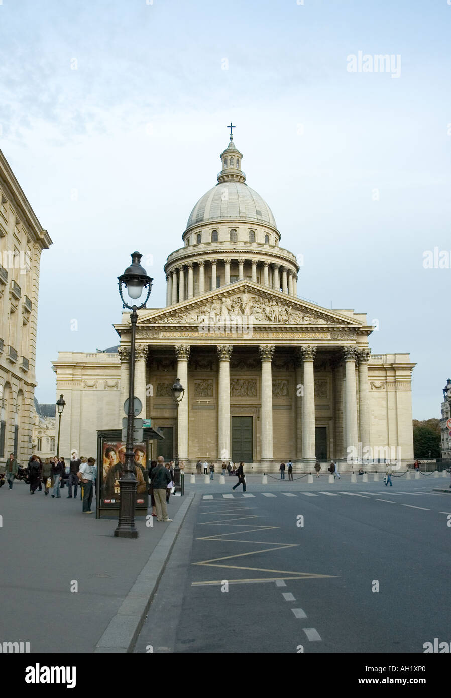 Das Pantheon in Paris Frankreich Stockfoto