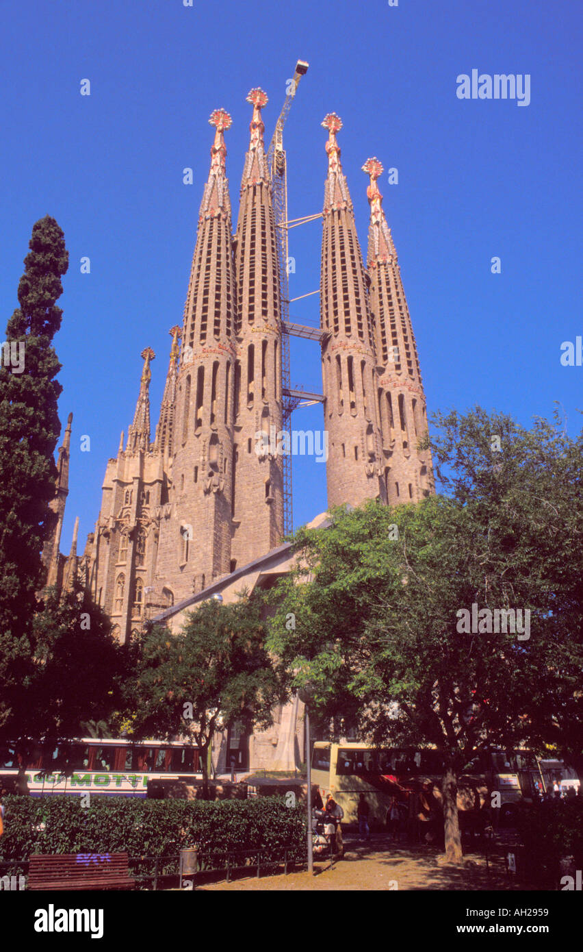 Barcelona. Kathedrale Sagrada Familia. Katalonien. Spanien Stockfoto