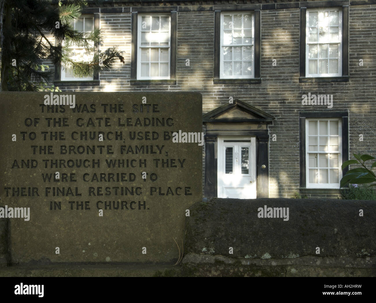 Bronte Parsonage Haworth West Yorkshire UK Stockfoto