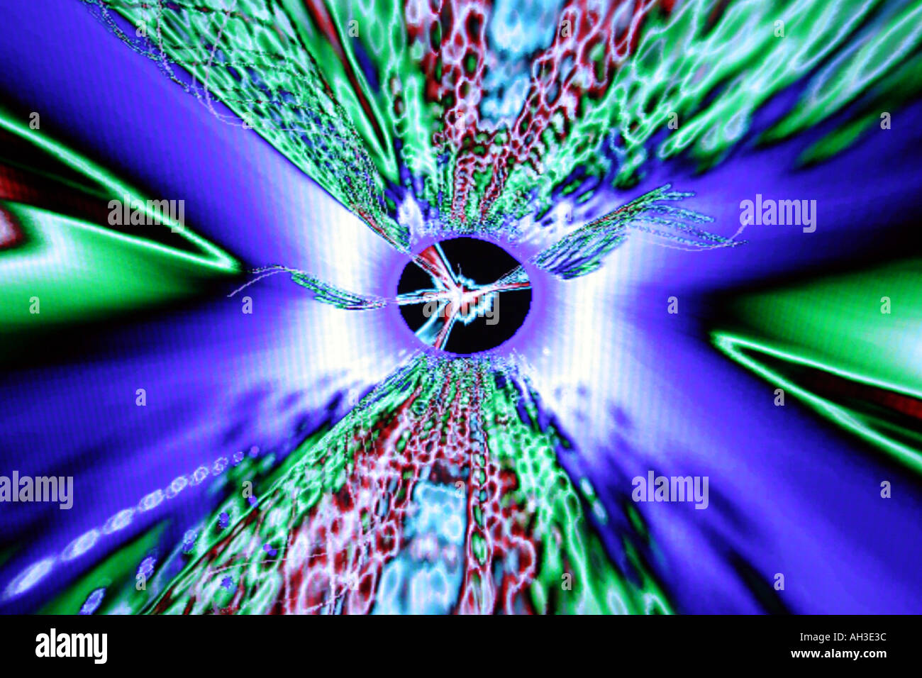 Abstrakte konzeptuelle farbige Hintergründe konzeptionelle hallo Tech-Special-Effects surreal Stockfoto