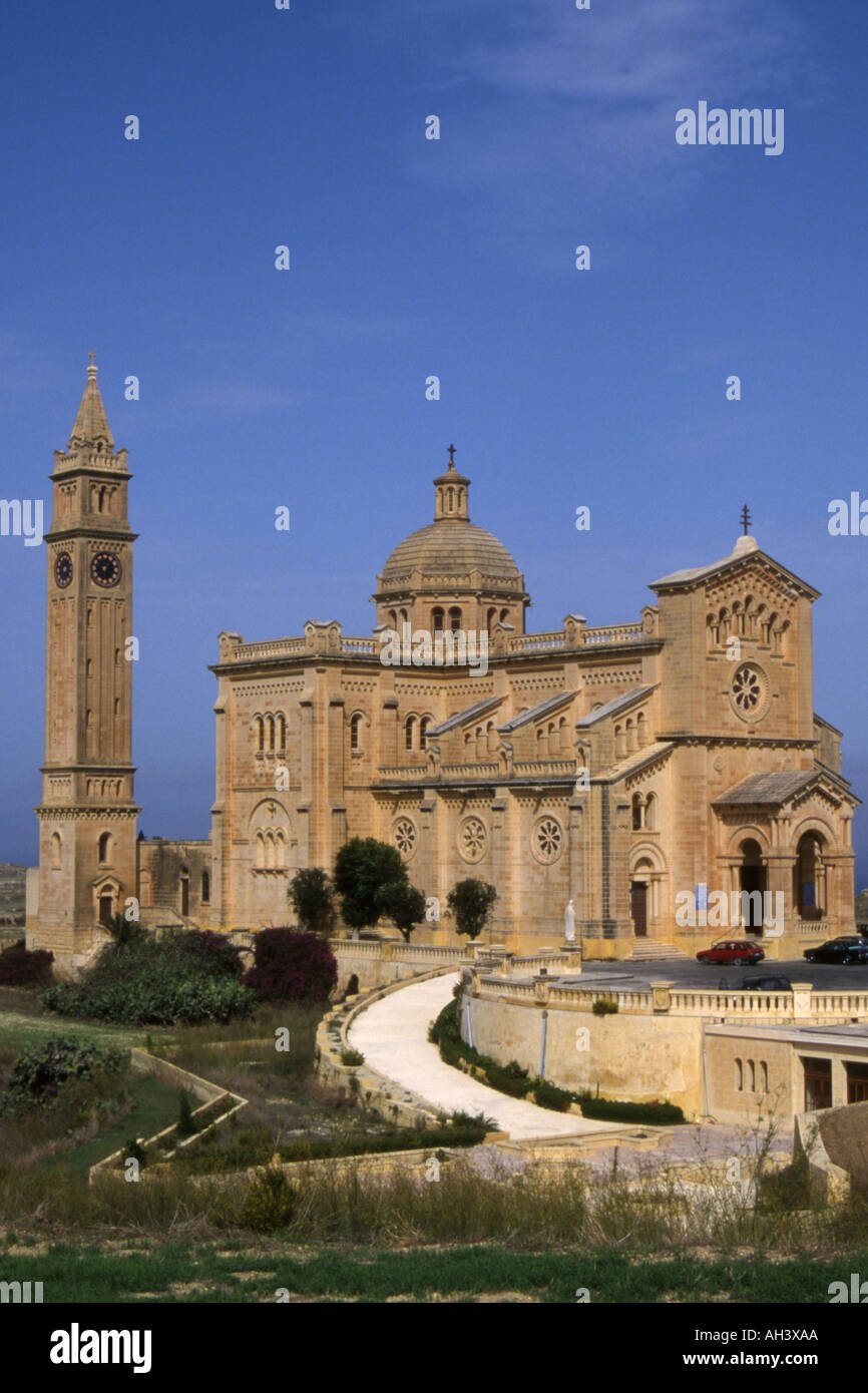 TA PINU BASILIKA MALTESISCHEN INSEL GOZO EUROPA Stockfoto