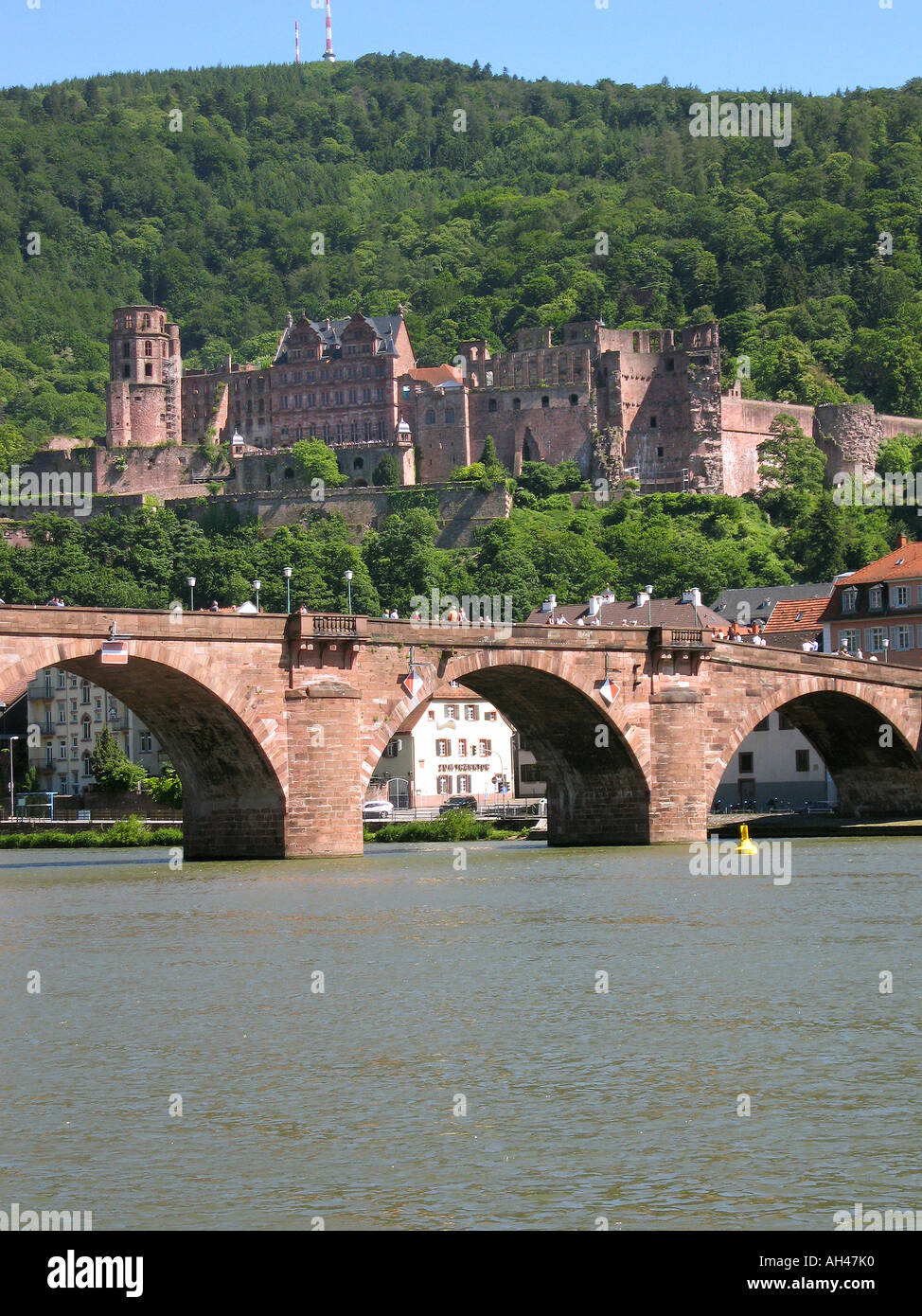 Schloss Heidelberg Heidelberger Schloss Stockfoto