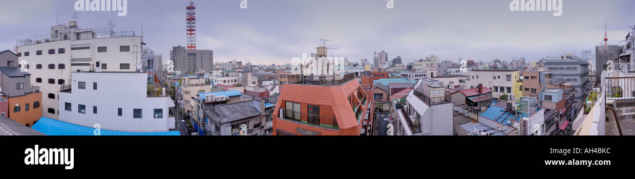 Vorstadtbereich, Tokyo, Japan Stockfoto