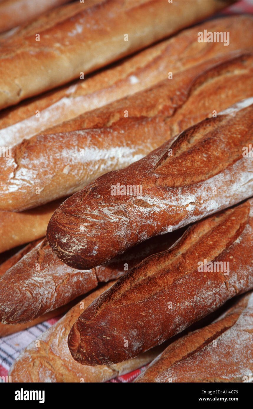 Brote Frankreich Stockfoto