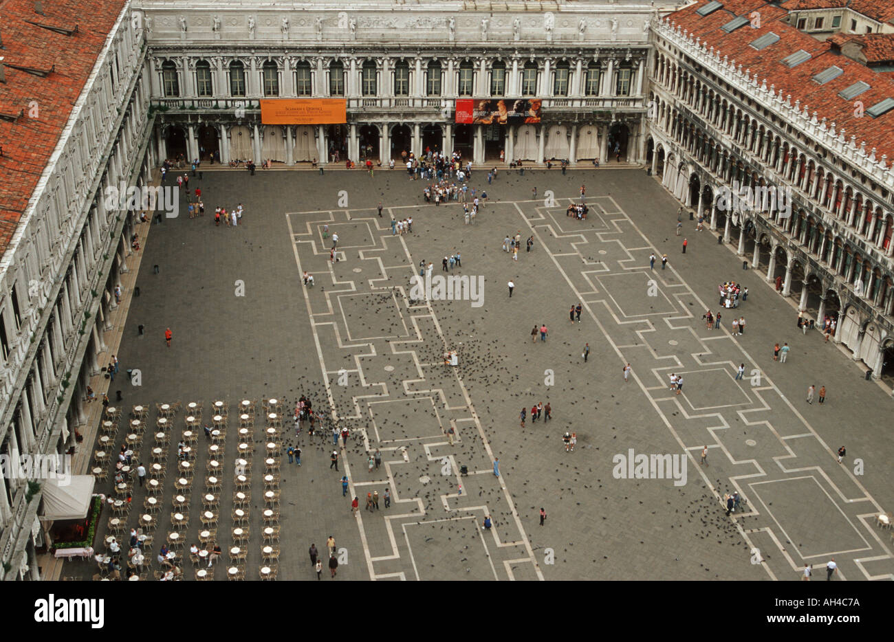 Markusplatz Venedig Italien Stockfoto