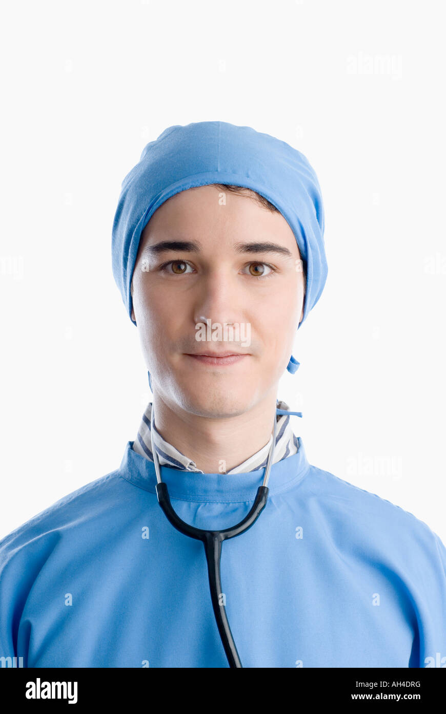 Porträt eines männlichen Chirurgen Stockfoto