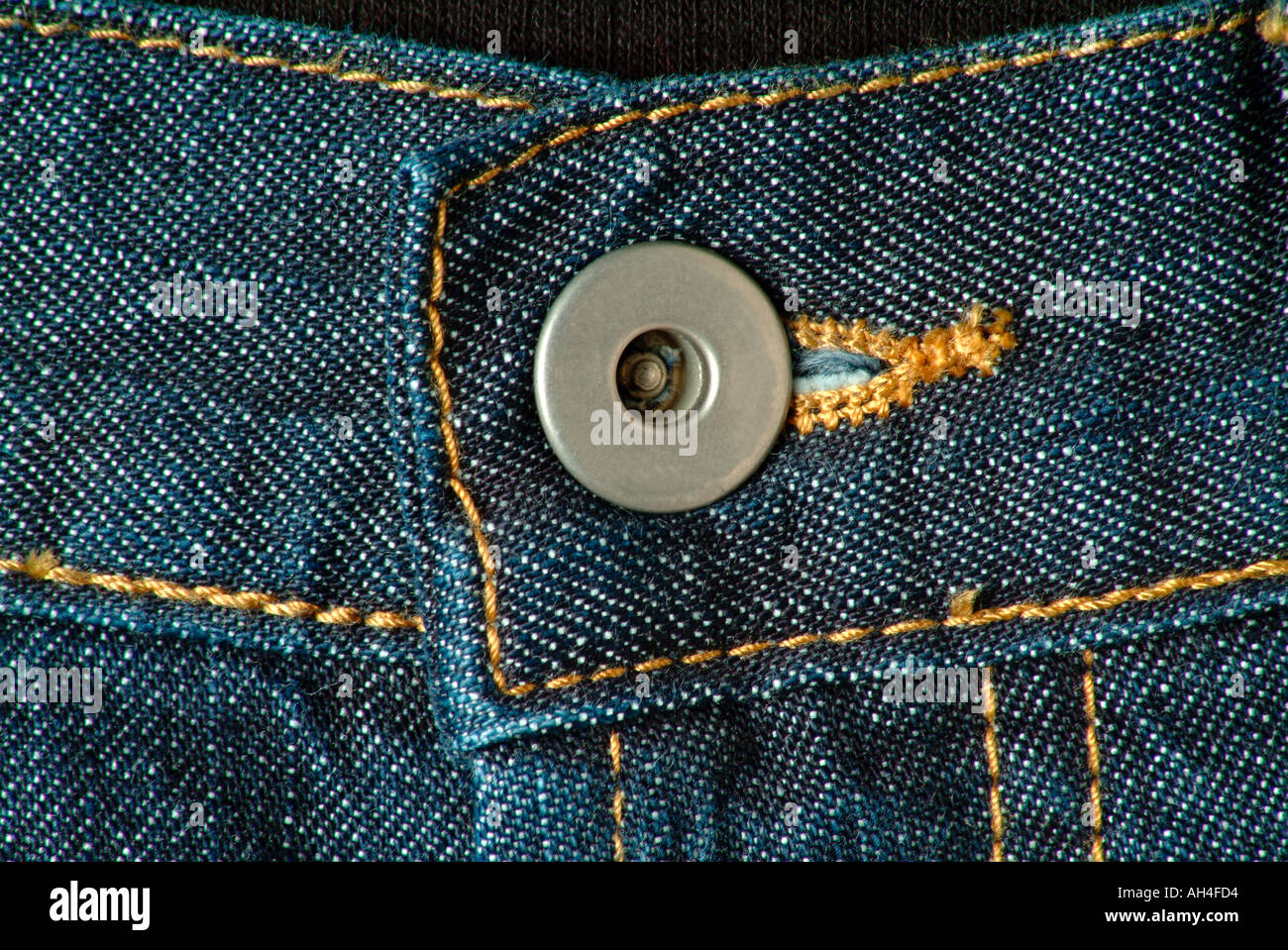 Denim-Jeans-detail Stockfoto