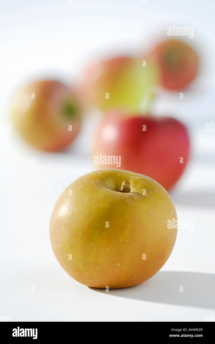 Auswahl an englischen Äpfel Stockfoto