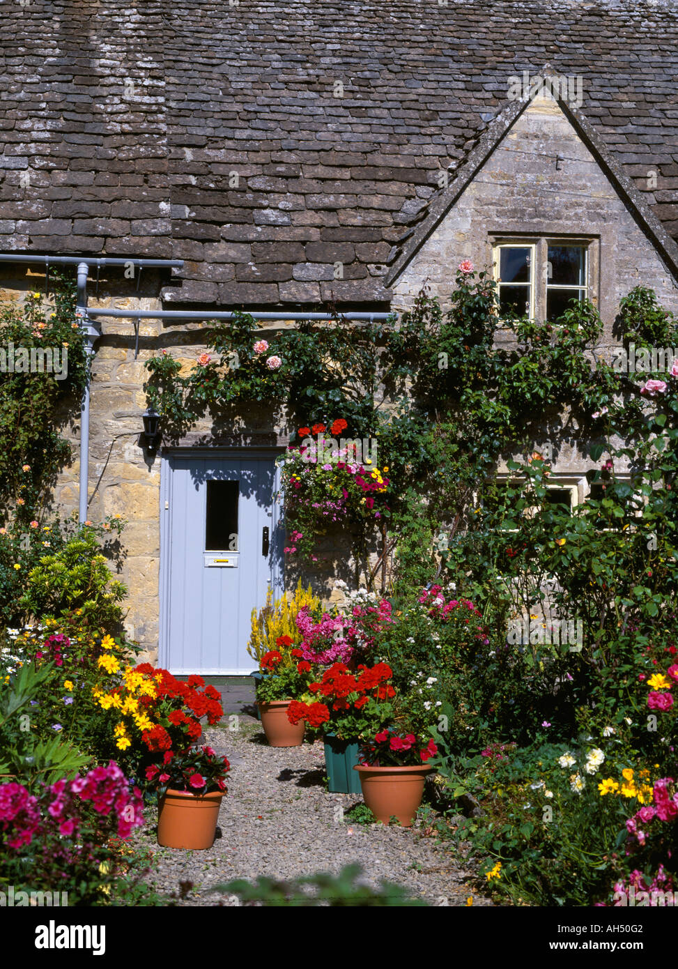 Eines der besten kleinen Garten in den Cotswolds in Bibury genannt