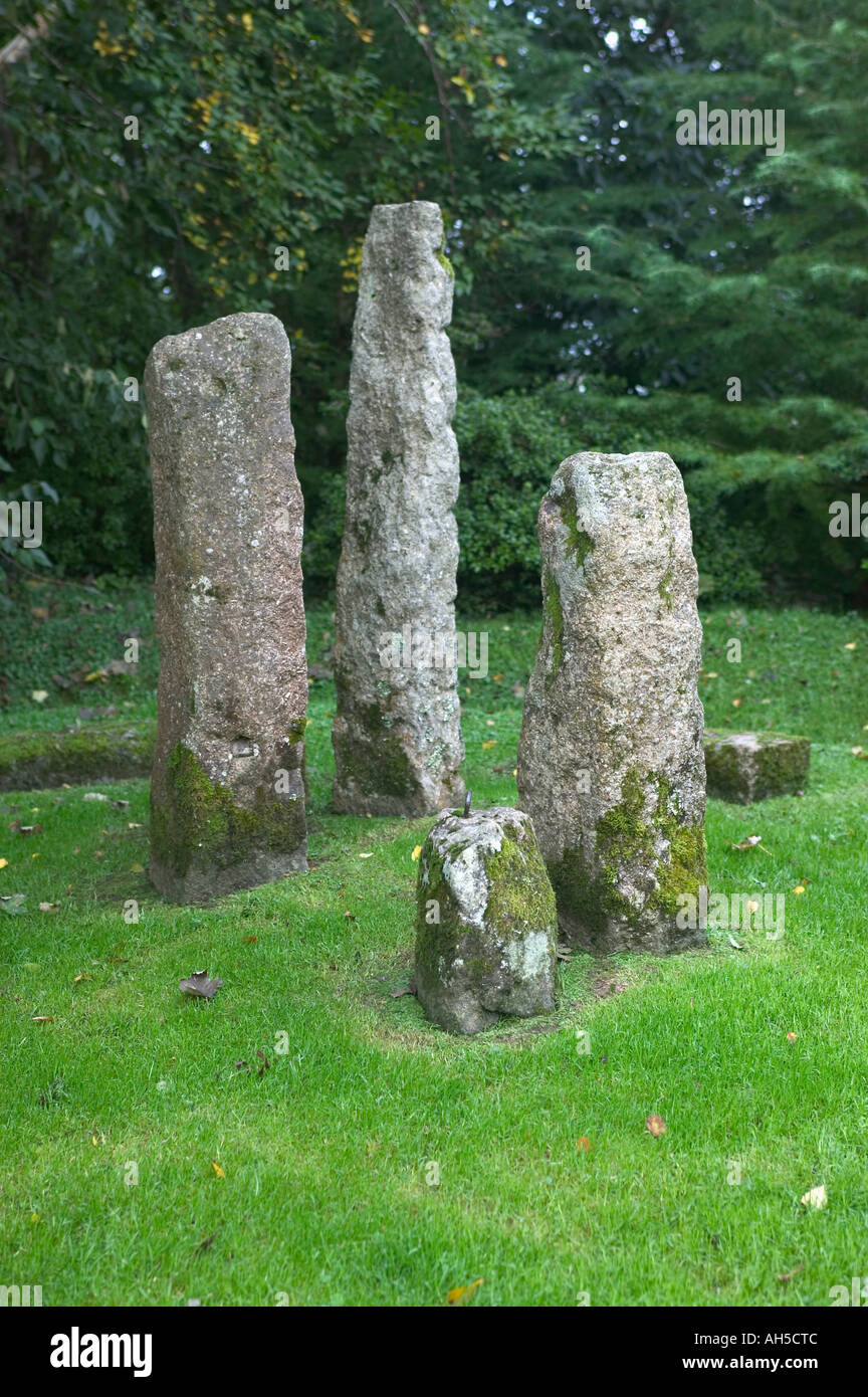 Der Magic Circle The Garten Haus Buckland Monachorum in der Nähe von Plymouth Devon Great Britain Stockfoto