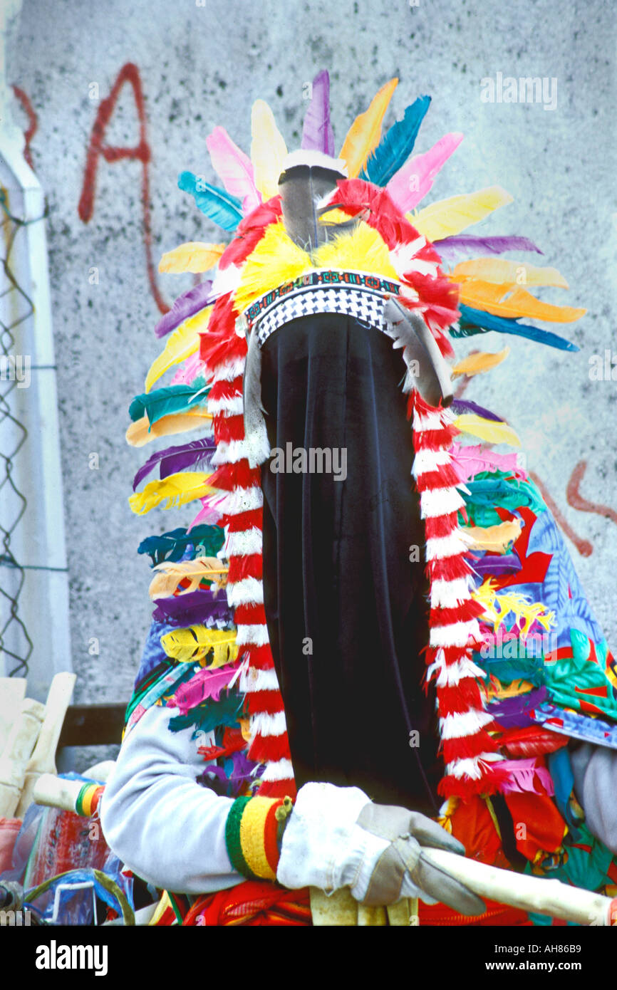 Anti-Pollution-Aktivist, Curacao, Niederländische Antillen Stockfoto