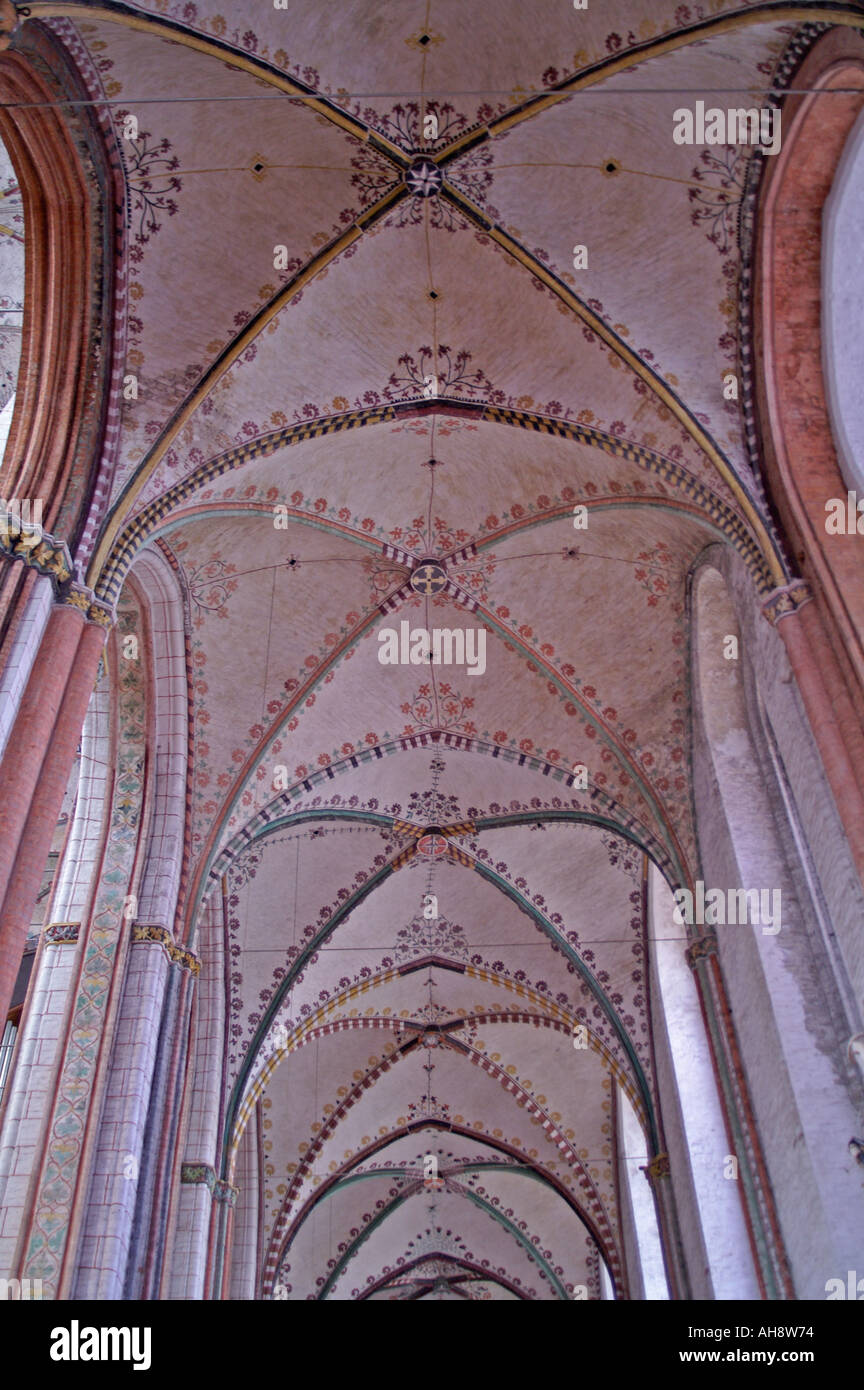 Lübeck-St. Marien in Stockfoto