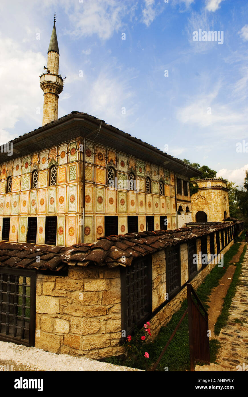 Bunte Moschee in Tetovo, Mazedonien Stockfoto