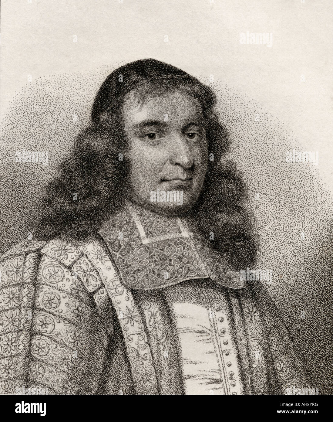 Francis North, 1. Baron Guildford,1637 - 1685. Lord Chancellor. Englischer Anwalt und Berater von Charles II.. Stockfoto
